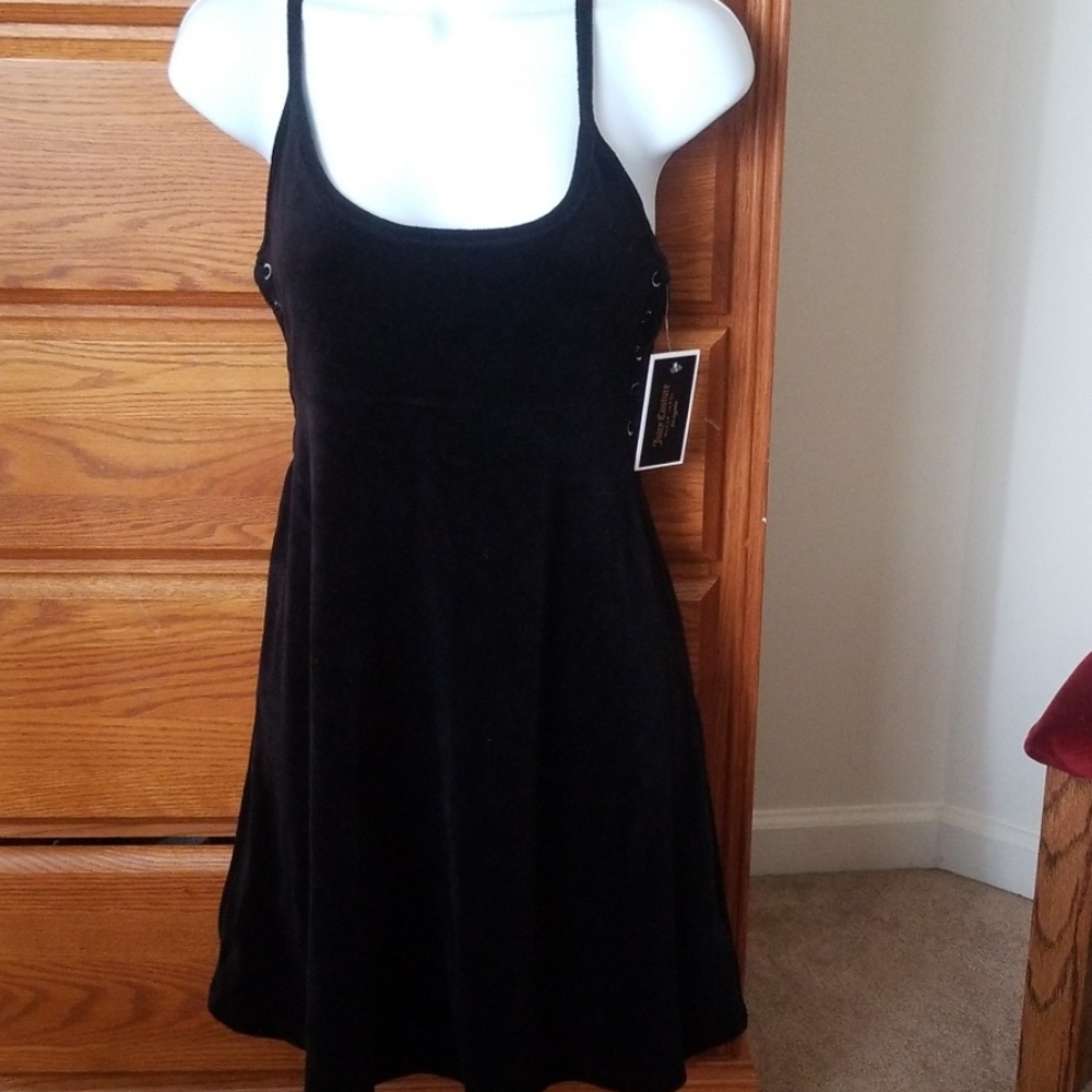 Juicy couture velvet skater dress